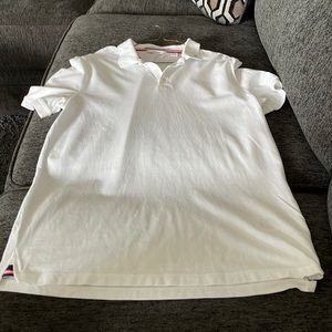 White Calvin Klein polo